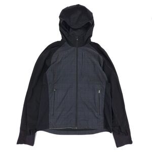 LULULEMON Pack-It Jacket Mesh‎ Ko Texture Deep Coal Black Gray Hoodie Athleisure